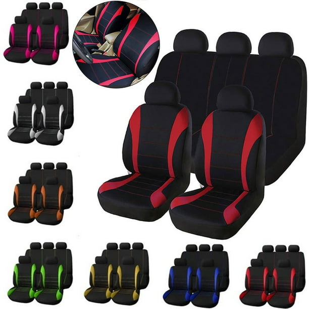Sports Carnaby Grey Universal Car Seat Covers 9 Piece Front & Rear Sports Carnaby Grey Universal Car Seat Covers 9 Piece Front & Rear
